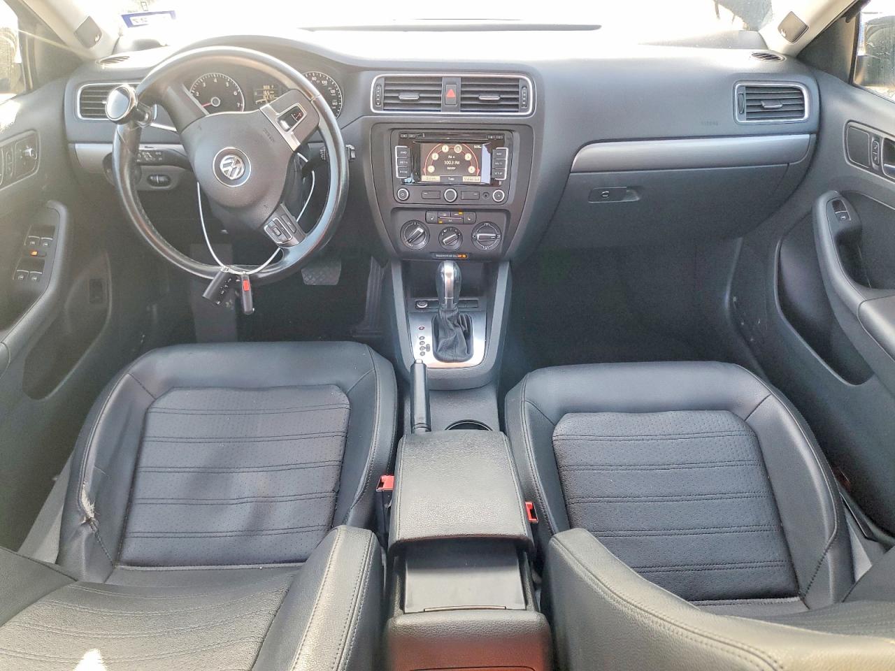 2013 Volkswagen Jetta Sel Black vin: 3VWLX7AJ3DM447088
