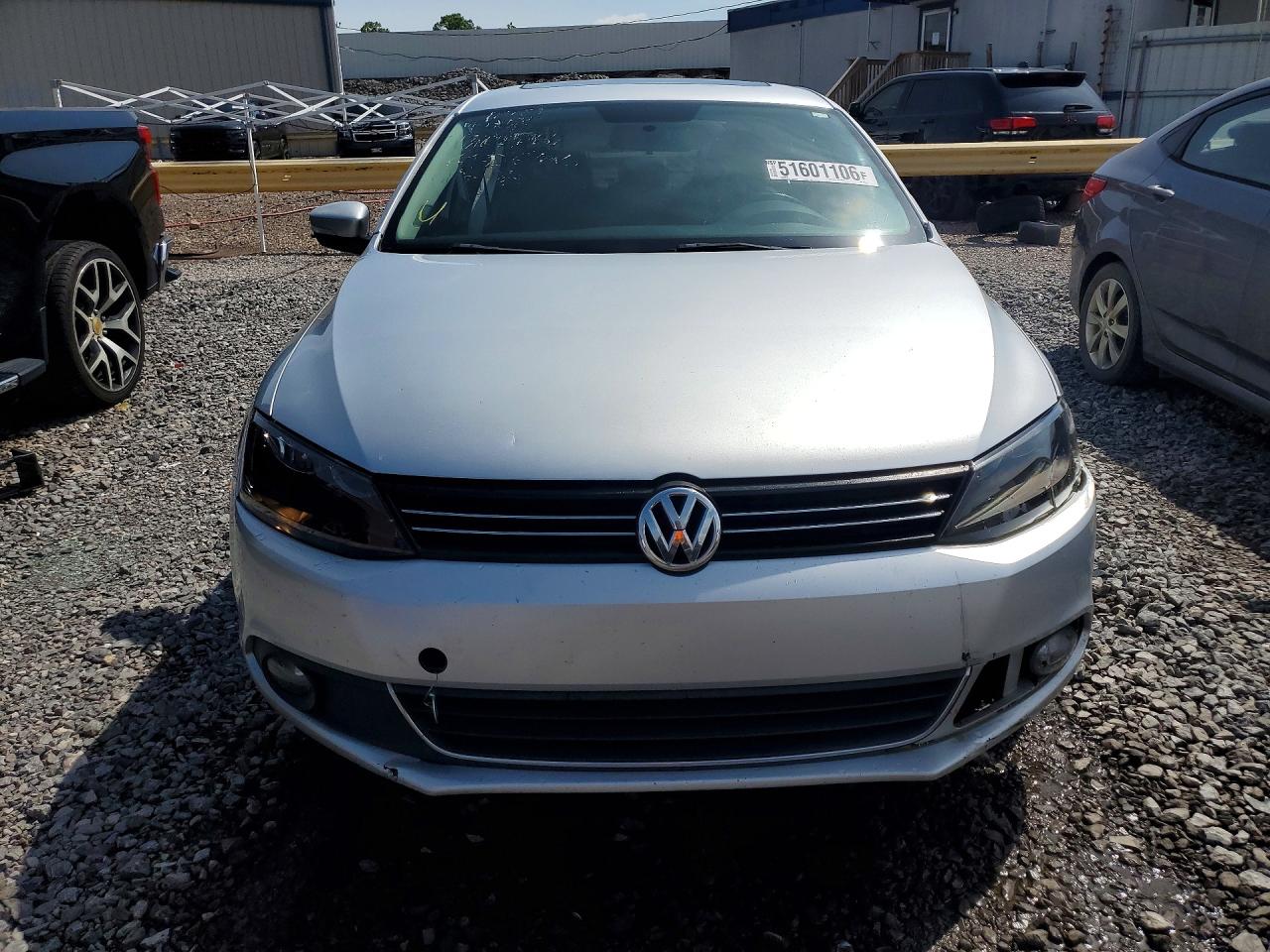 2011 Volkswagen Jetta Sel Silver vin: 3VWLX7AJ4BM334411