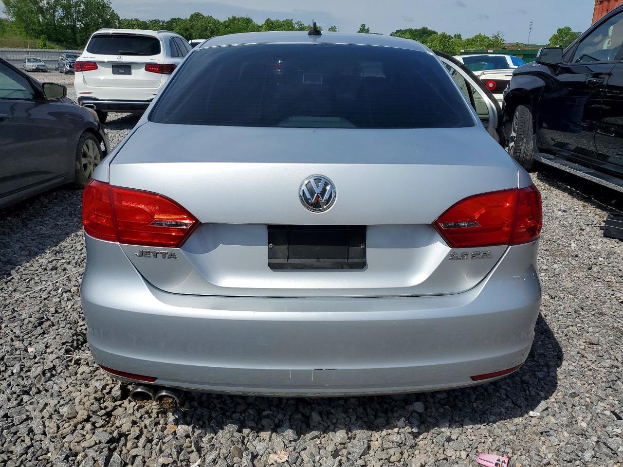 2011 Volkswagen Jetta Sel Silver vin: 3VWLX7AJ4BM334411