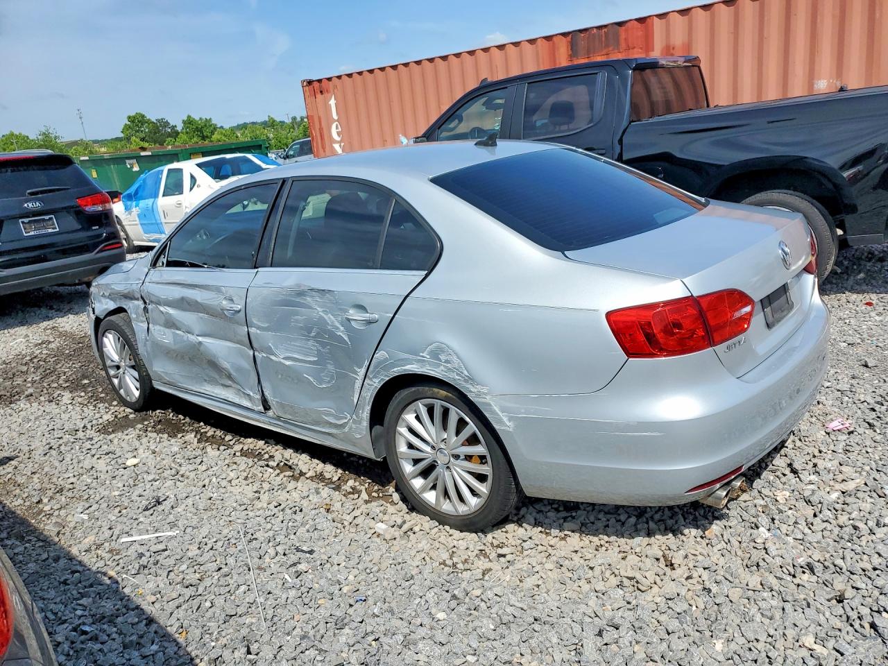 2011 Volkswagen Jetta Sel Silver vin: 3VWLX7AJ4BM334411