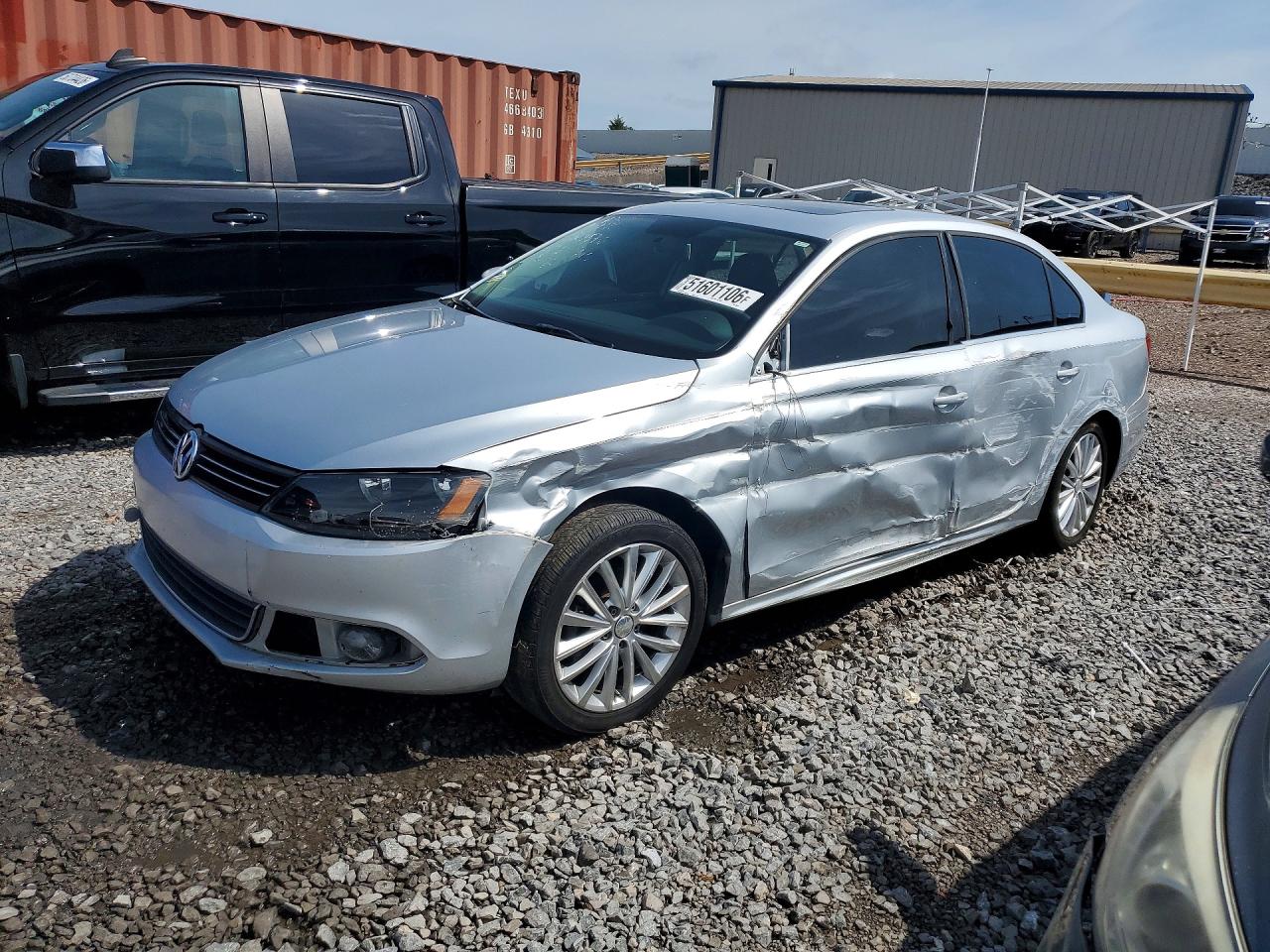 2011 Volkswagen Jetta Sel Silver vin: 3VWLX7AJ4BM334411