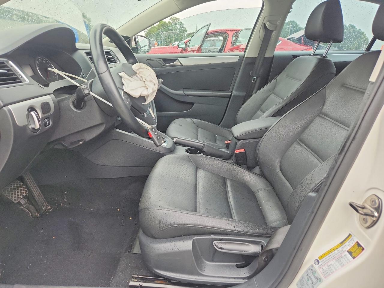 2012 Volkswagen Jetta Sel White vin: 3VWLX7AJ4CM347435