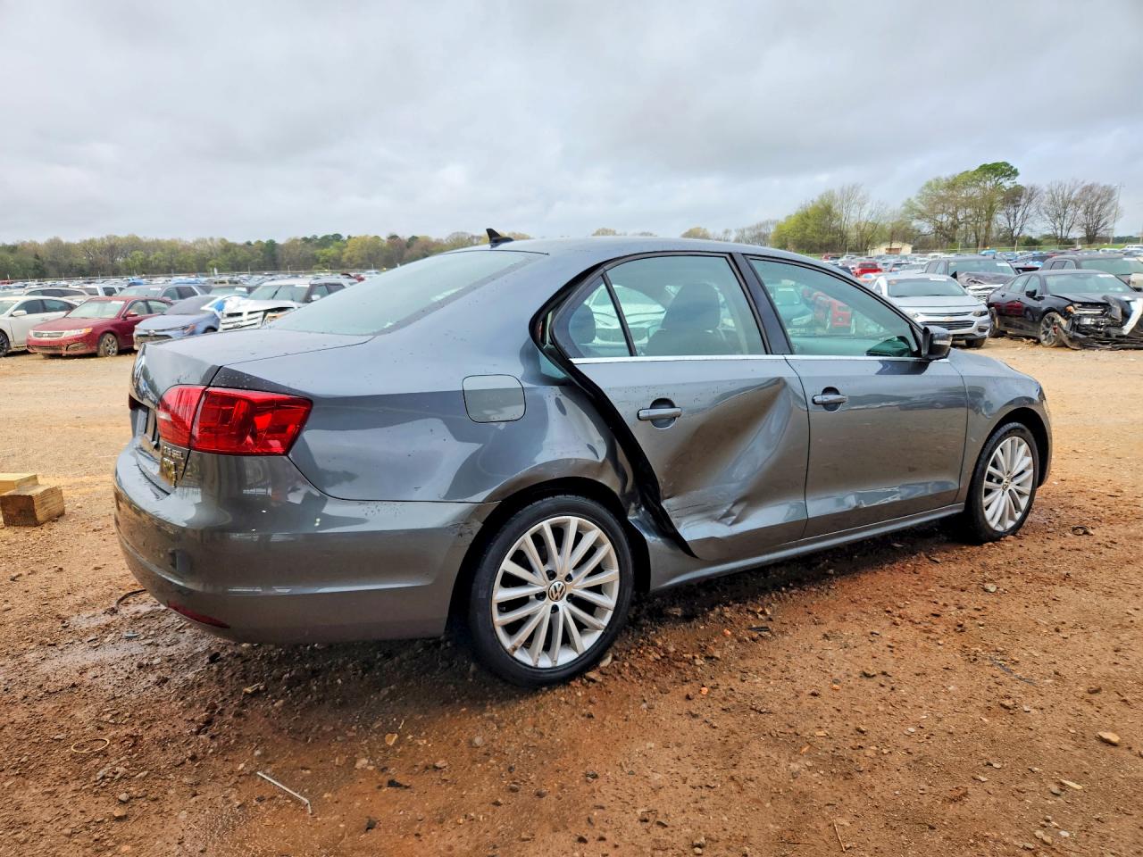 2013 Volkswagen Jetta Sel Серый vin: 3VWLX7AJ4DM361997
