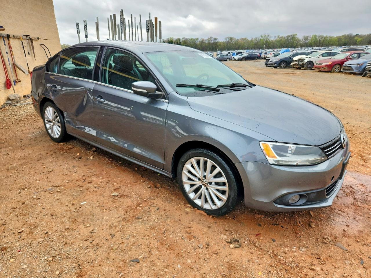 2013 Volkswagen Jetta Sel Серый vin: 3VWLX7AJ4DM361997