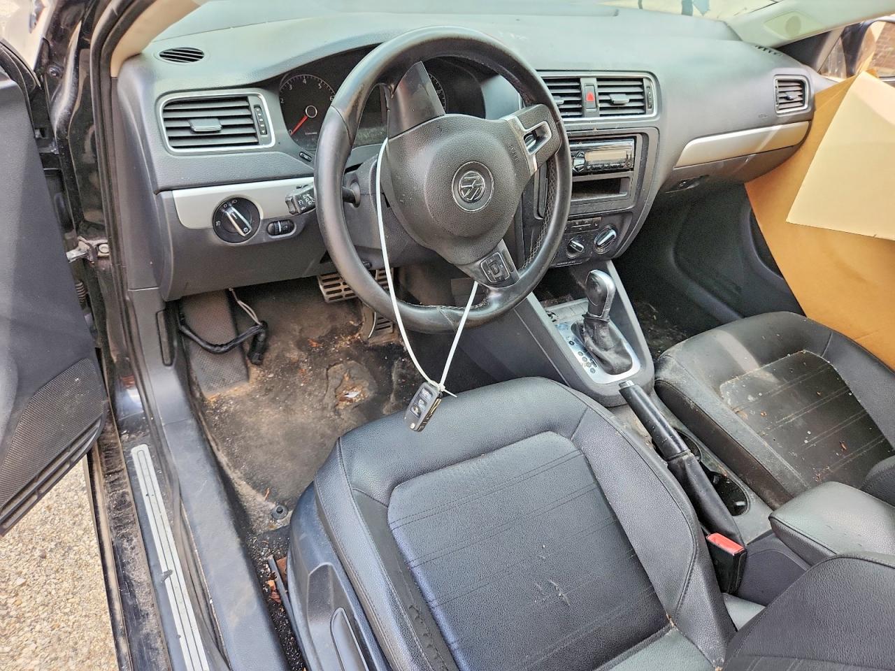 2011 Volkswagen Jetta Sel Black vin: 3VWLX7AJ5BM376151