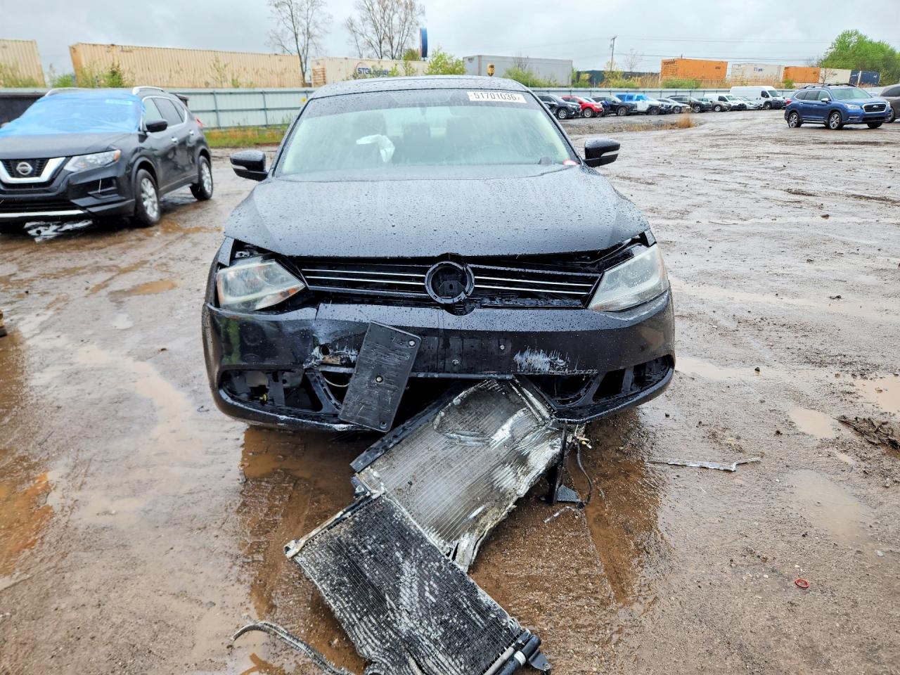 2013 Volkswagen Jetta Sel Черный vin: 3VWLX7AJ5DM405893