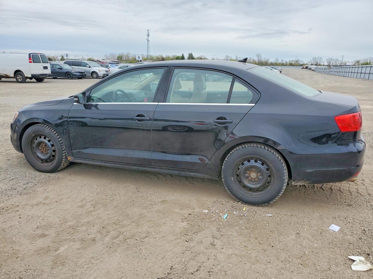 2013 Volkswagen Jetta Sel Black vin: 3VWLX7AJ5DM438599
