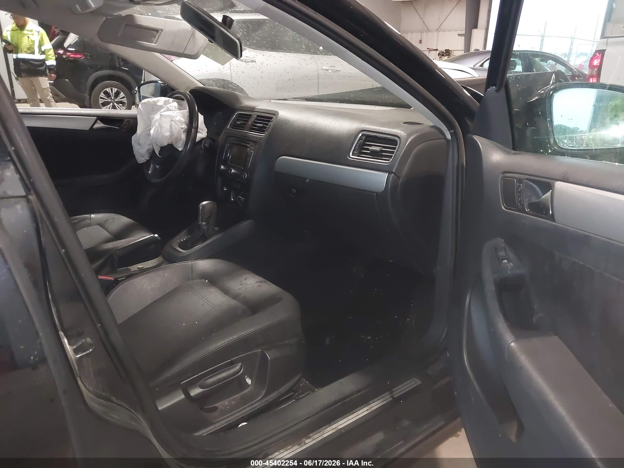 2011 Volkswagen Jetta 2.5l Sel Black vin: 3VWLX7AJ7BM349727