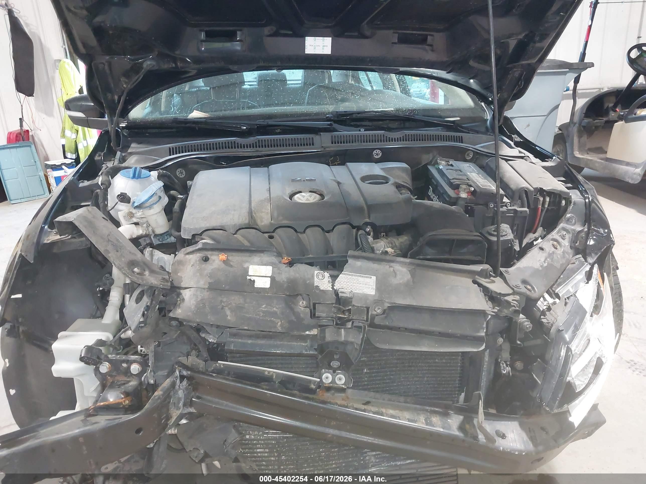 2011 Volkswagen Jetta 2.5l Sel Black vin: 3VWLX7AJ7BM349727