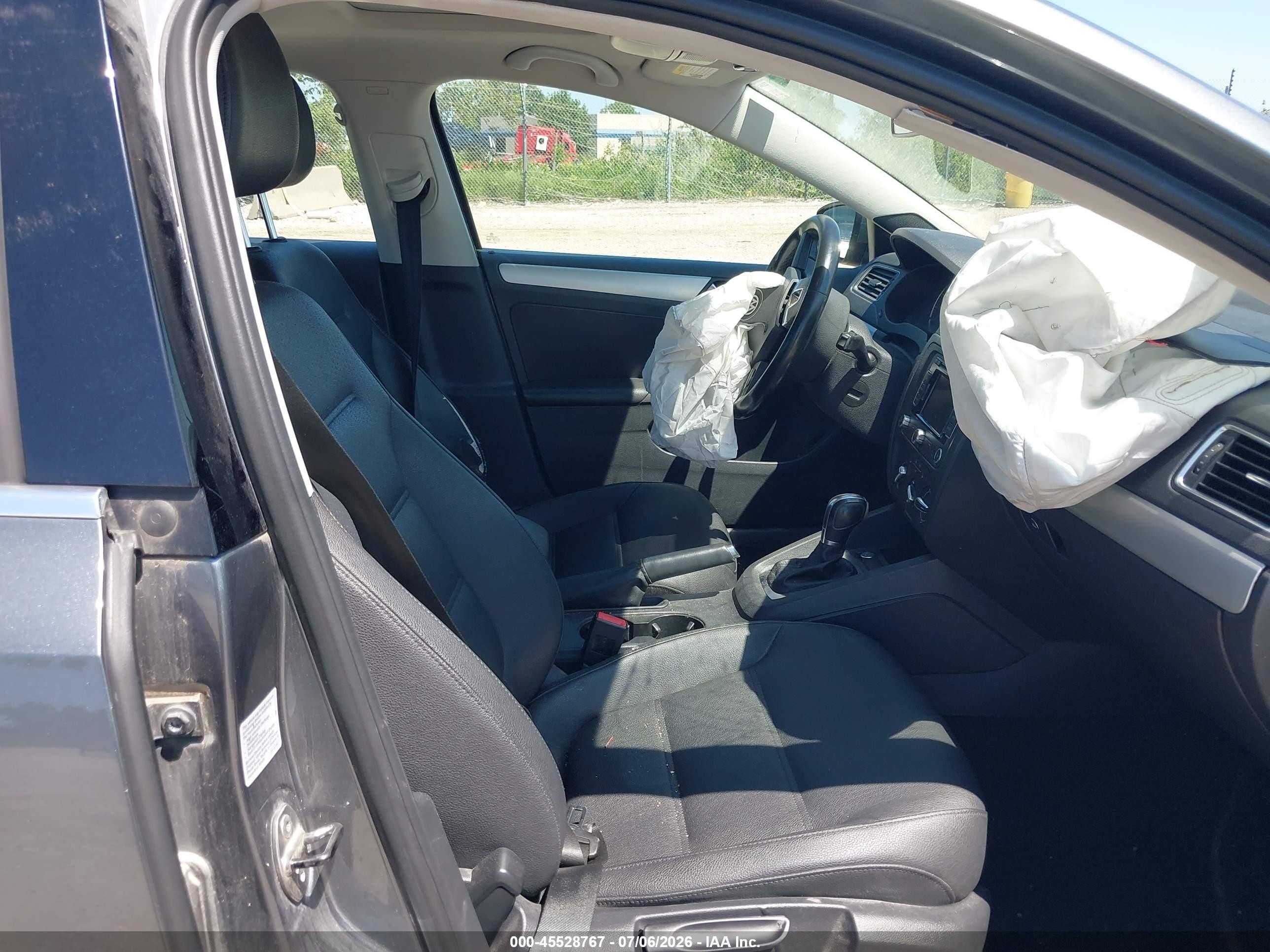 2012 Volkswagen Jetta 2.5l Sel Gray vin: 3VWLX7AJ7CM314283