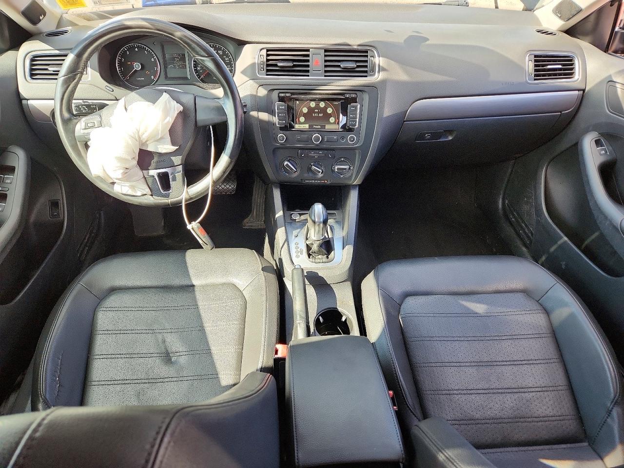 2013 Volkswagen Jetta Sel Black vin: 3VWLX7AJ7DM389731