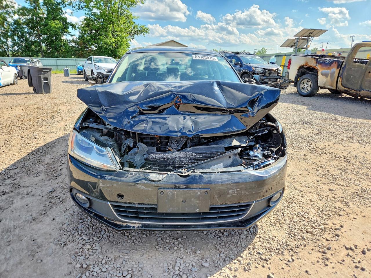 2013 Volkswagen Jetta Sel Black vin: 3VWLX7AJ7DM389731