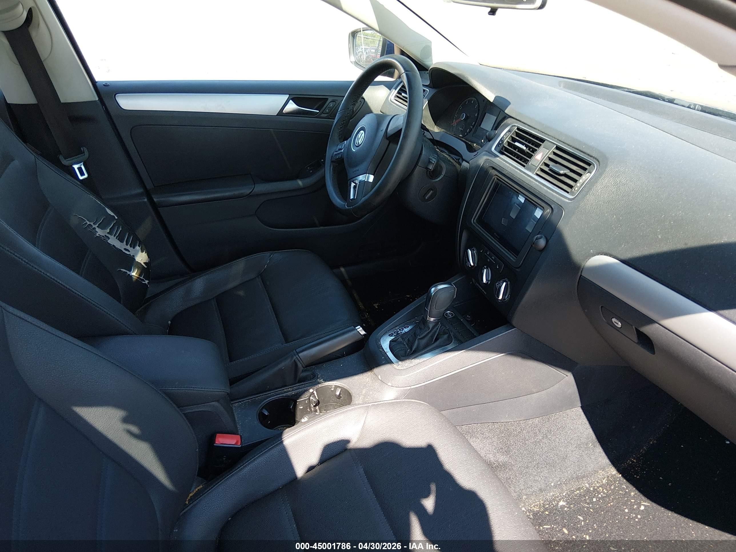 2011 Volkswagen Jetta 2.5l Sel Blue vin: 3VWLX7AJ8BM334931