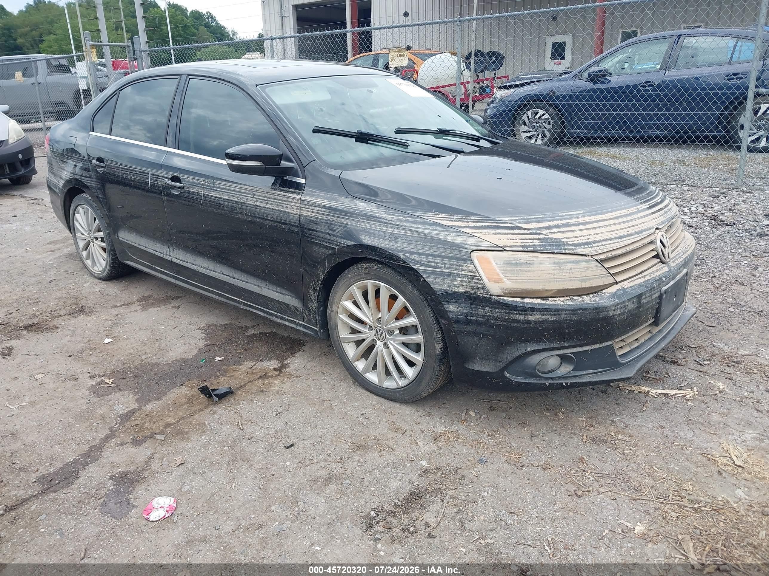 2013 Volkswagen Jetta 2.5l Sel Black vin: 3VWLX7AJ9DM432028