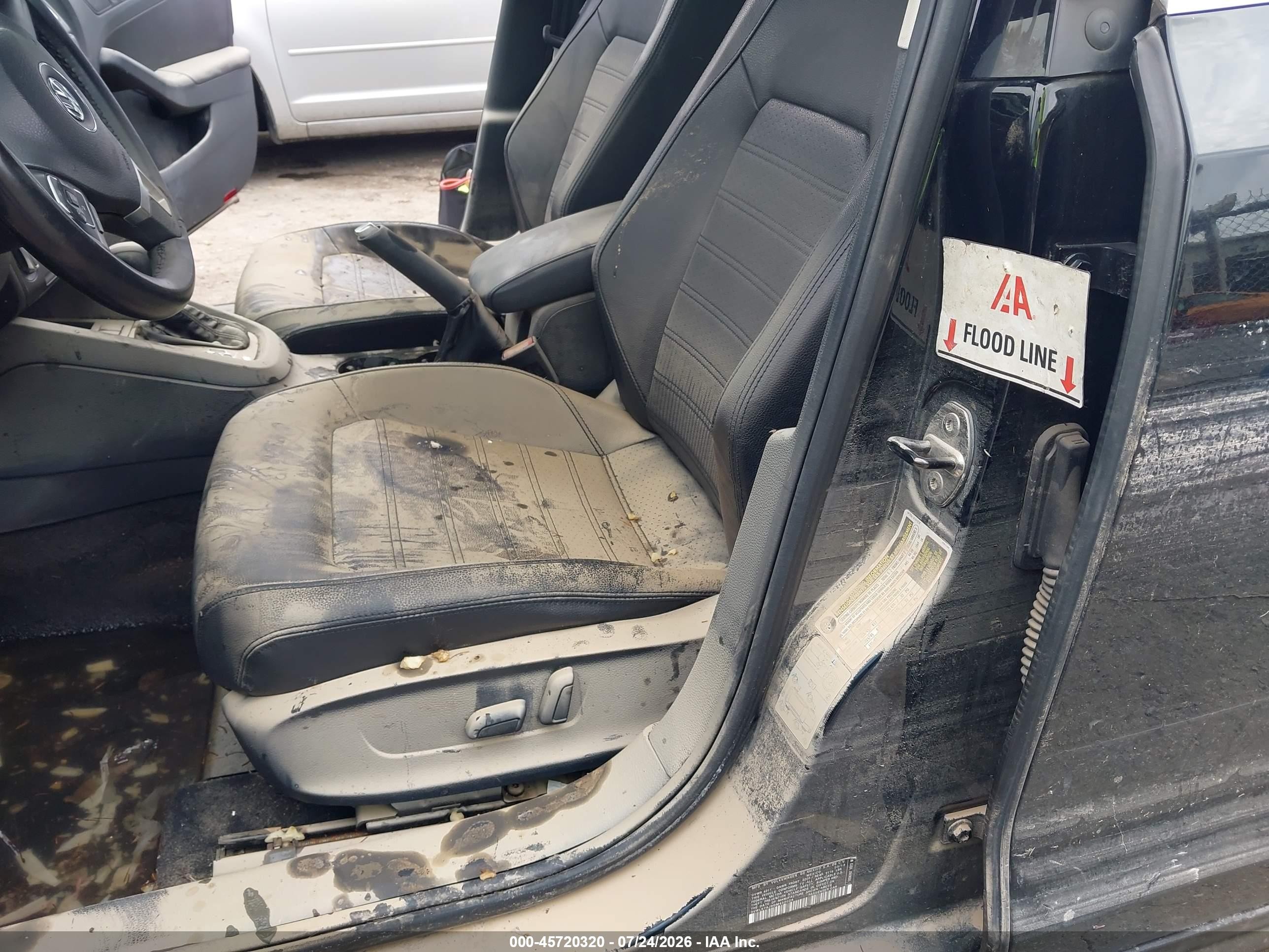 2013 Volkswagen Jetta 2.5l Sel Черный vin: 3VWLX7AJ9DM432028