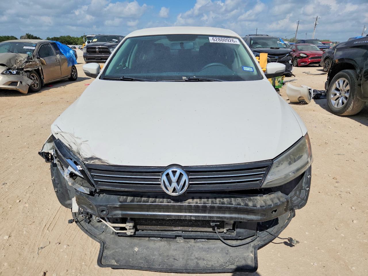 2011 Volkswagen Jetta Sel White vin: 3VWLZ7AJ4BM020624