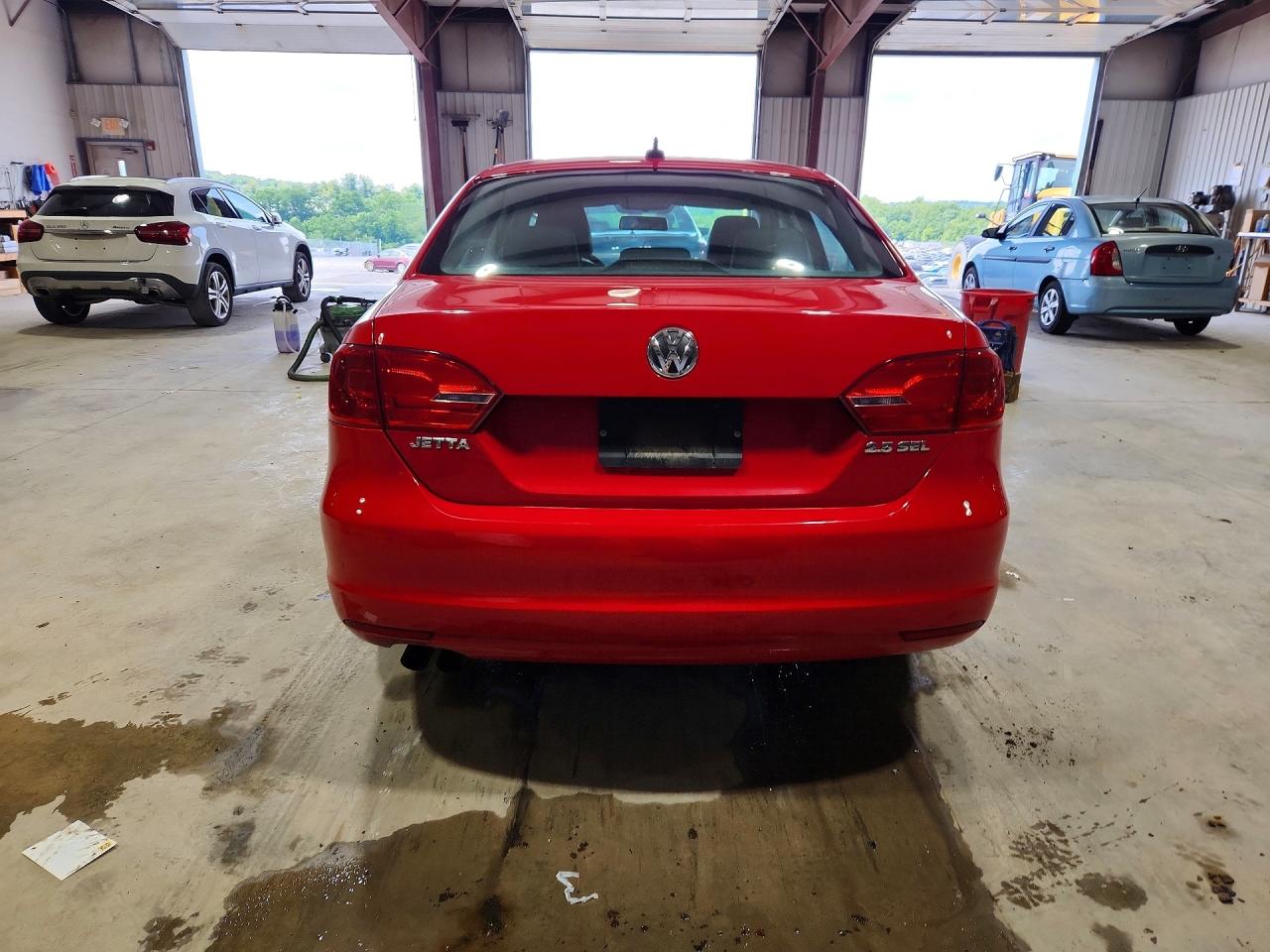2011 Volkswagen Jetta Sel Red vin: 3VWLZ7AJ5BM375396