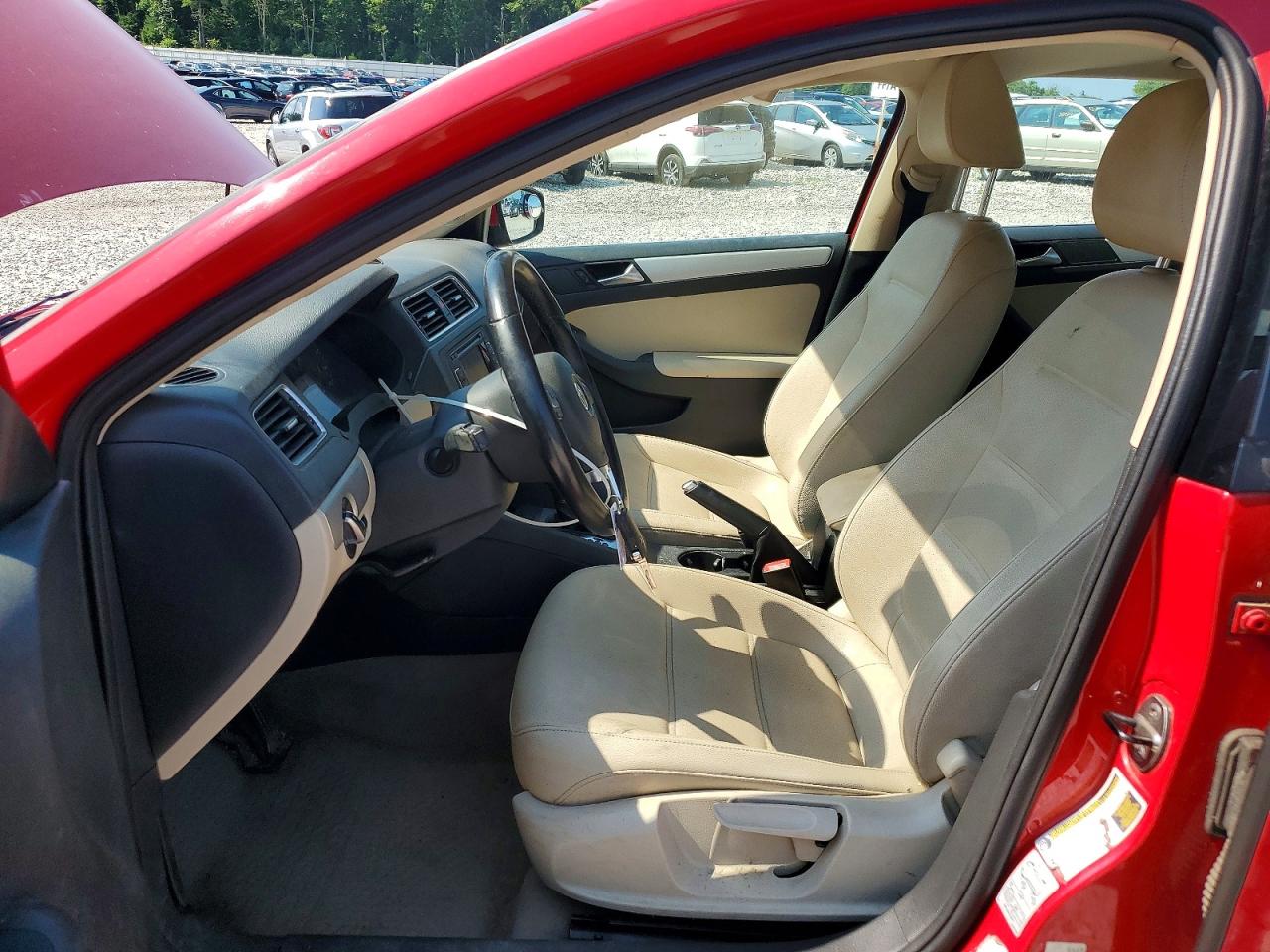 2011 Volkswagen Jetta Sel Красный vin: 3VWLZ7AJXBM394767
