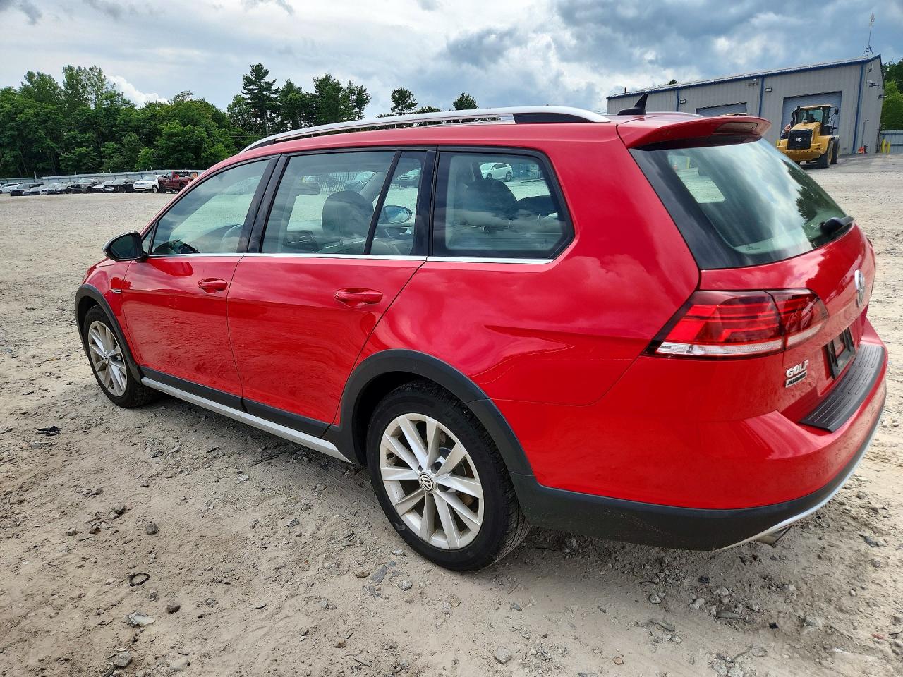 2019 Volkswagen Golf Alltrack S Красный vin: 3VWM17AU3KM514334