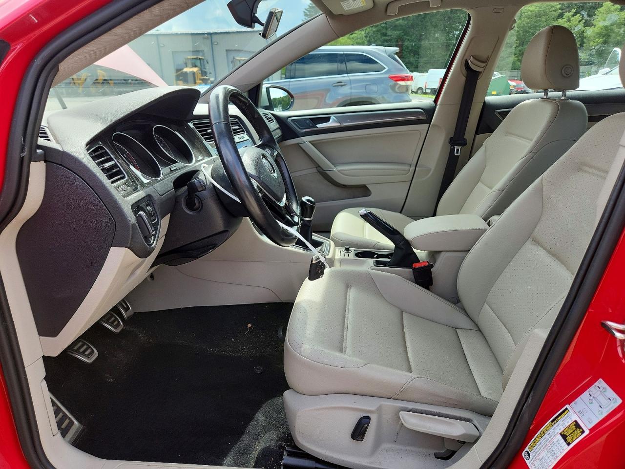 2019 Volkswagen Golf Alltrack S Красный vin: 3VWM17AU3KM514334