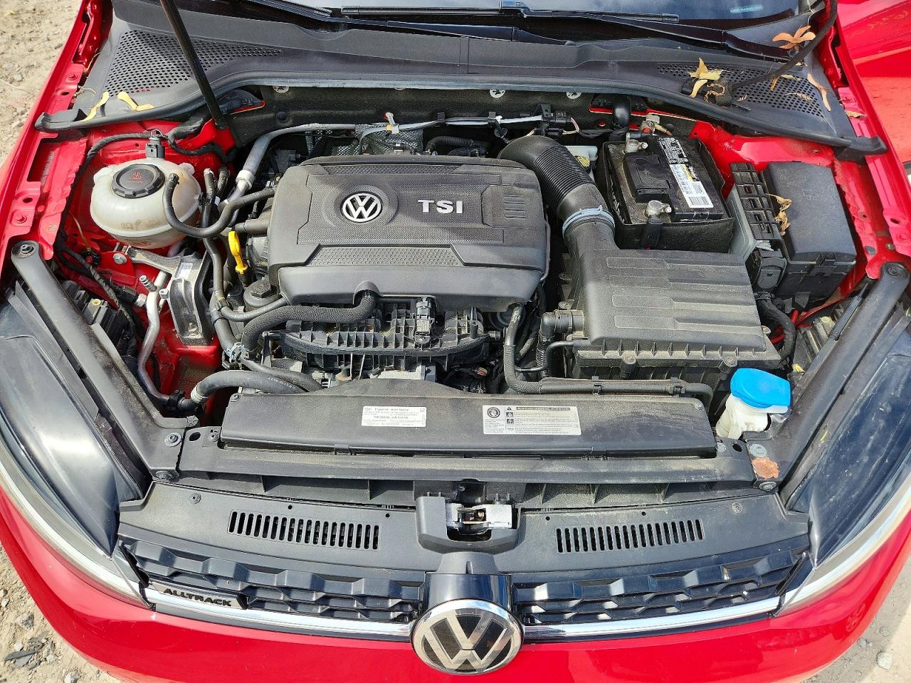 2019 Volkswagen Golf Alltrack S Красный vin: 3VWM17AU3KM514334