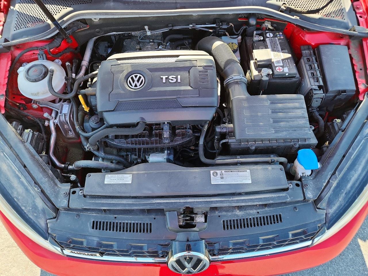 2019 Volkswagen Golf Alltrack S Red vin: 3VWM17AU9KM523099
