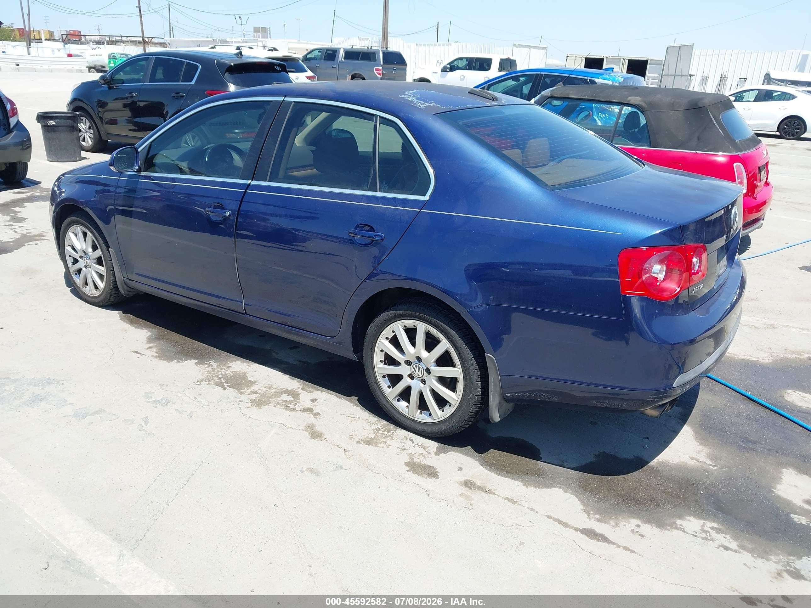 2006 Volkswagen Jetta 2.0t Blue vin: 3VWMJ81K66M765424