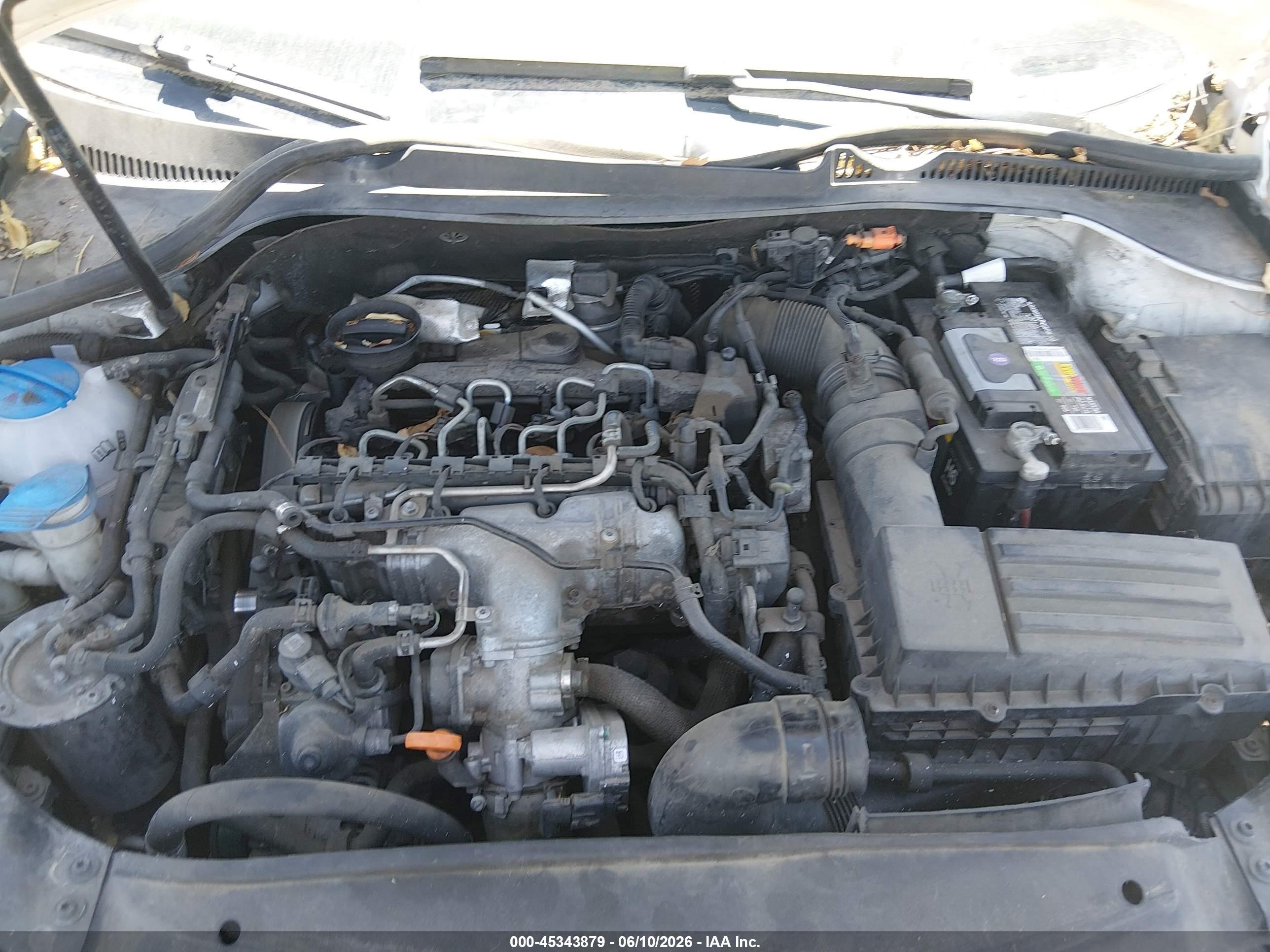 2011 Volkswagen Jetta Sportwagen 2.0l Tdi Белый vin: 3VWML7AJ0BM716189