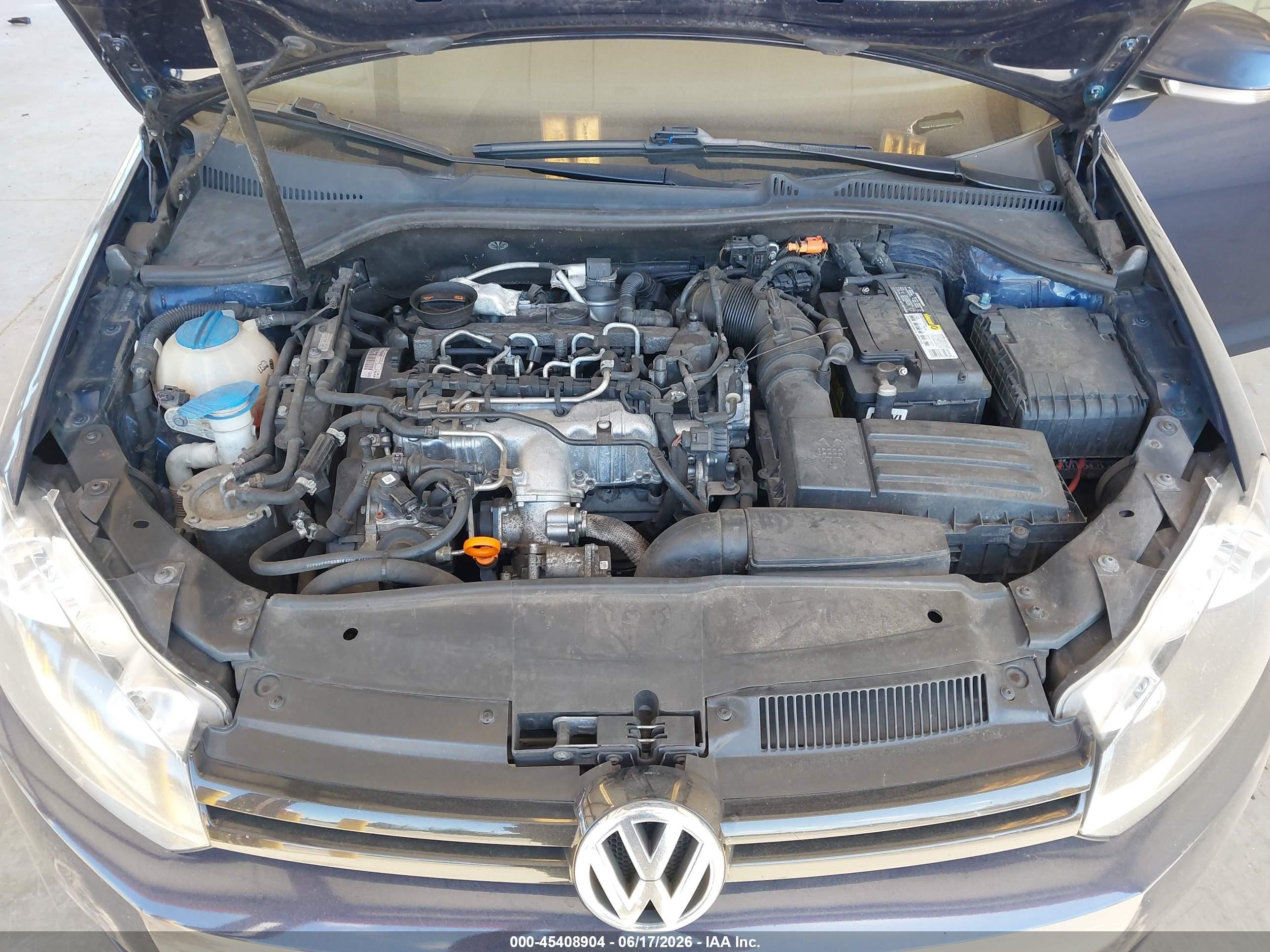 2013 Volkswagen Jetta Sportwagen 2.0l Tdi Blue vin: 3VWML7AJ0DM611560