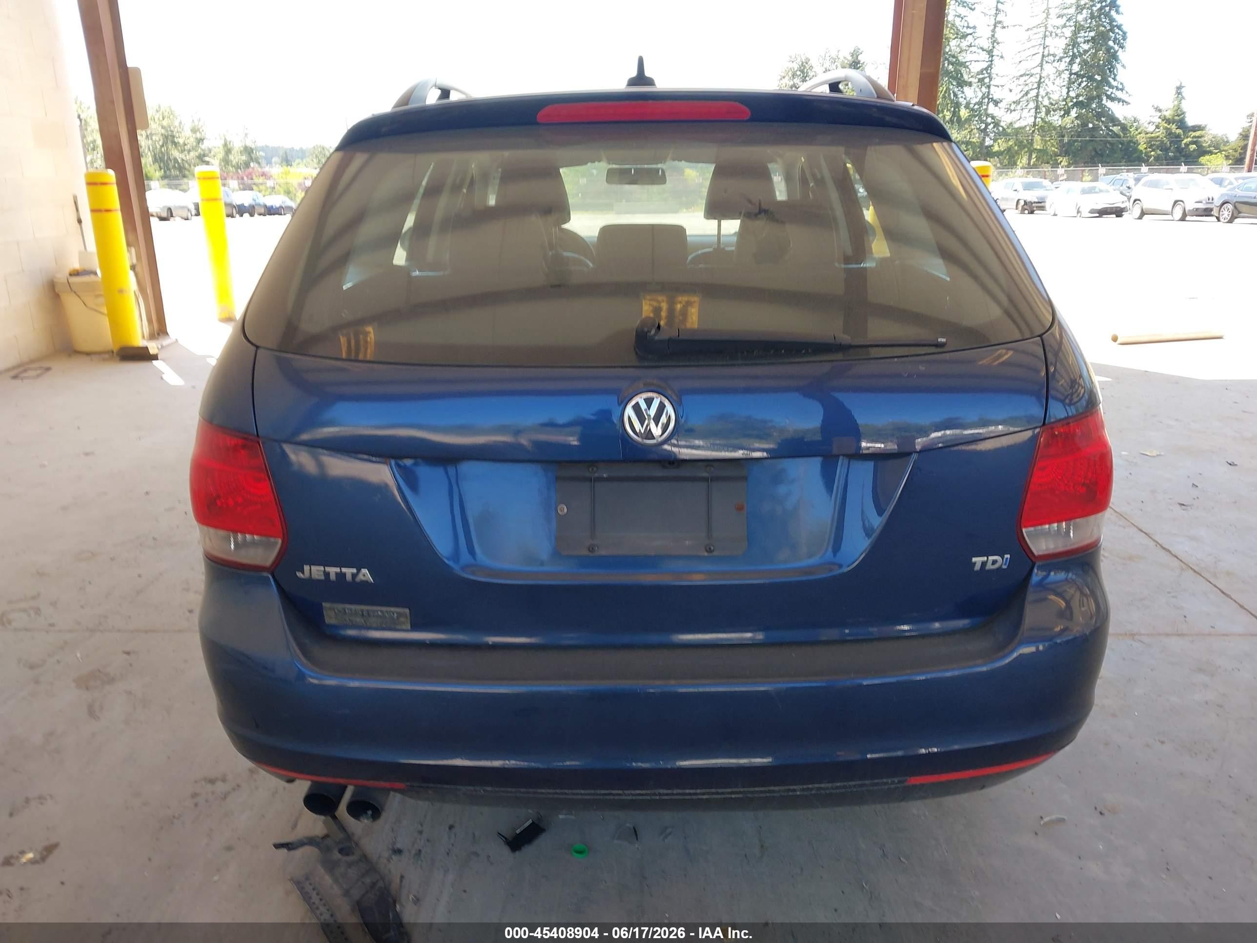 2013 Volkswagen Jetta Sportwagen 2.0l Tdi Blue vin: 3VWML7AJ0DM611560