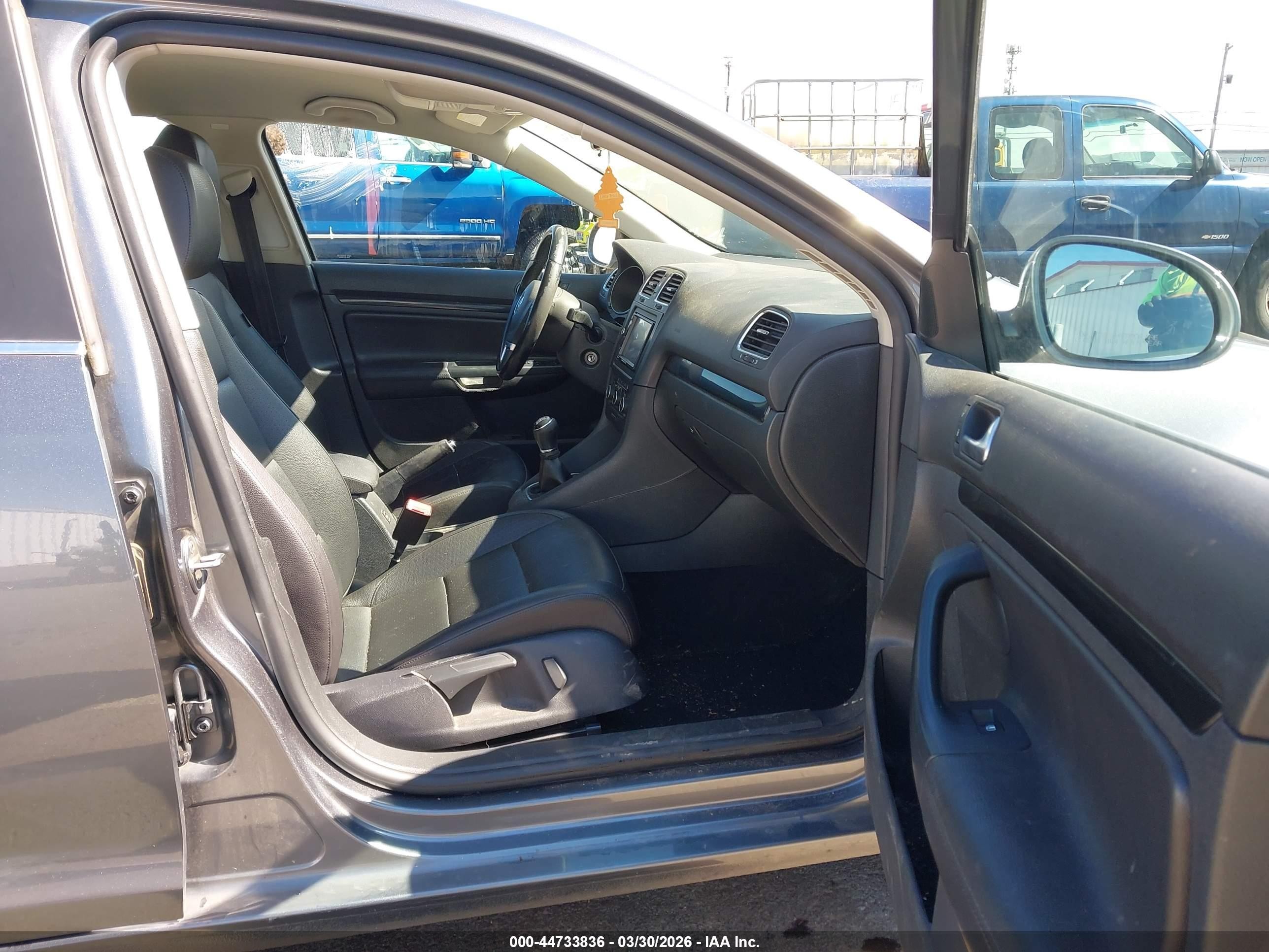 2013 Volkswagen Jetta Sportwagen 2.0l Tdi Gray vin: 3VWML7AJ0DM617634