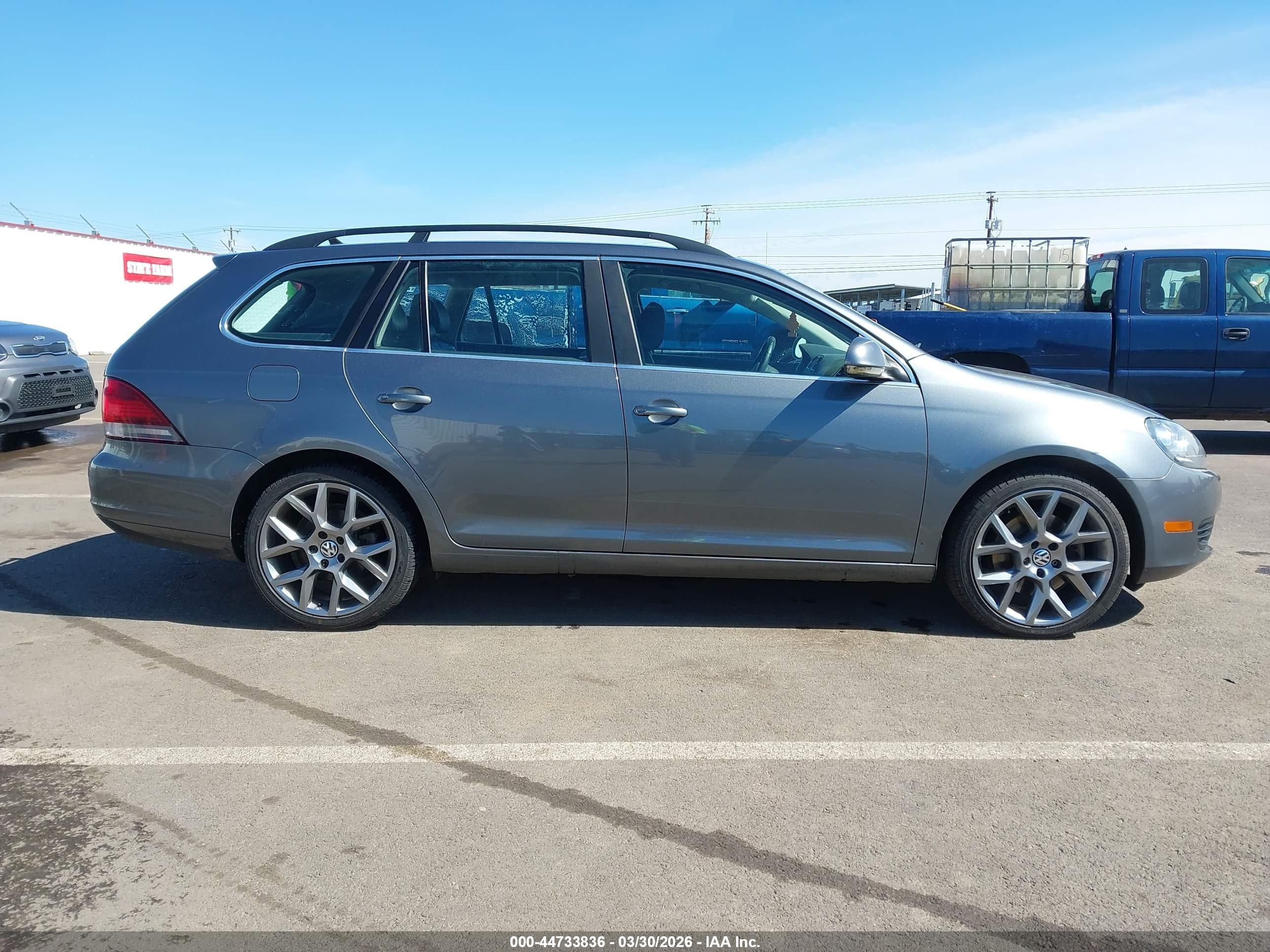 2013 Volkswagen Jetta Sportwagen 2.0l Tdi Gray vin: 3VWML7AJ0DM617634