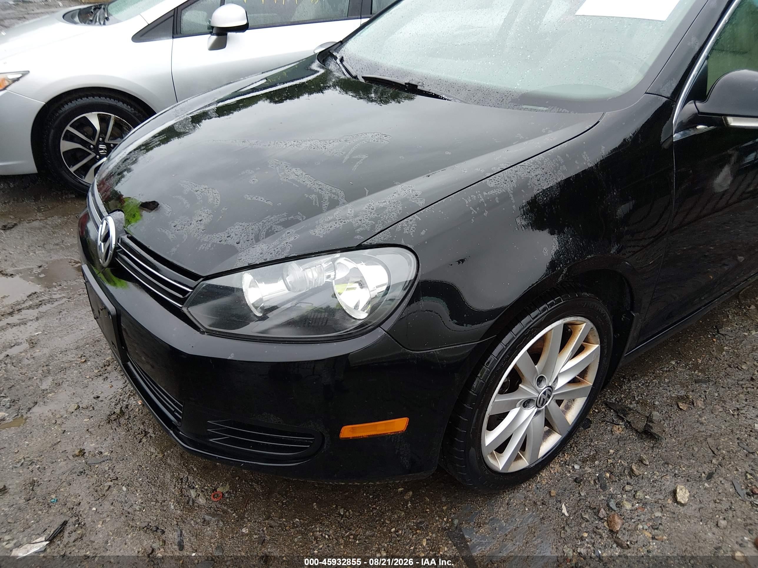 2013 Volkswagen Jetta Sportwagen 2.0l Tdi Black vin: 3VWML7AJ0DM653498