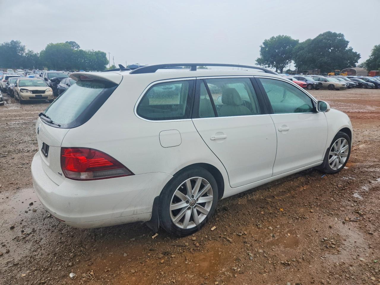 2014 Volkswagen Jetta Tdi Белый vin: 3VWML7AJ0EM604464