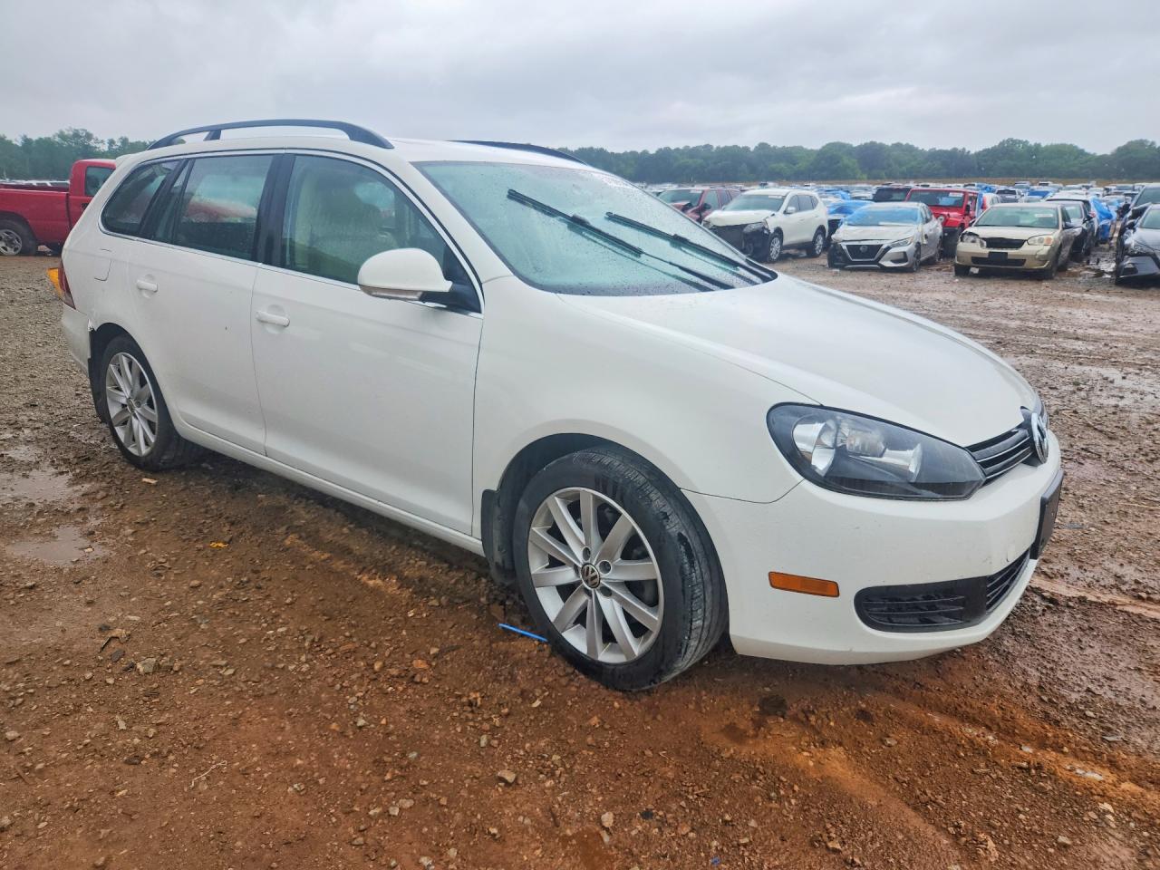 2014 Volkswagen Jetta Tdi Белый vin: 3VWML7AJ0EM604464
