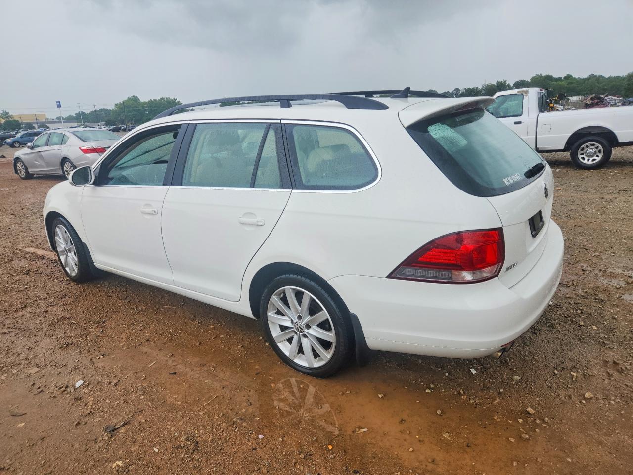 2014 Volkswagen Jetta Tdi Белый vin: 3VWML7AJ0EM604464