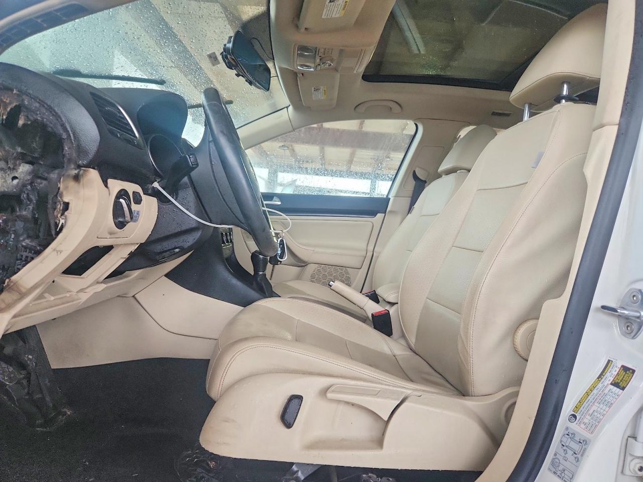 2014 Volkswagen Jetta Tdi Белый vin: 3VWML7AJ0EM604464