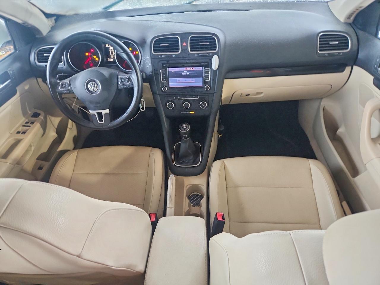 2014 Volkswagen Jetta Tdi Белый vin: 3VWML7AJ0EM604464