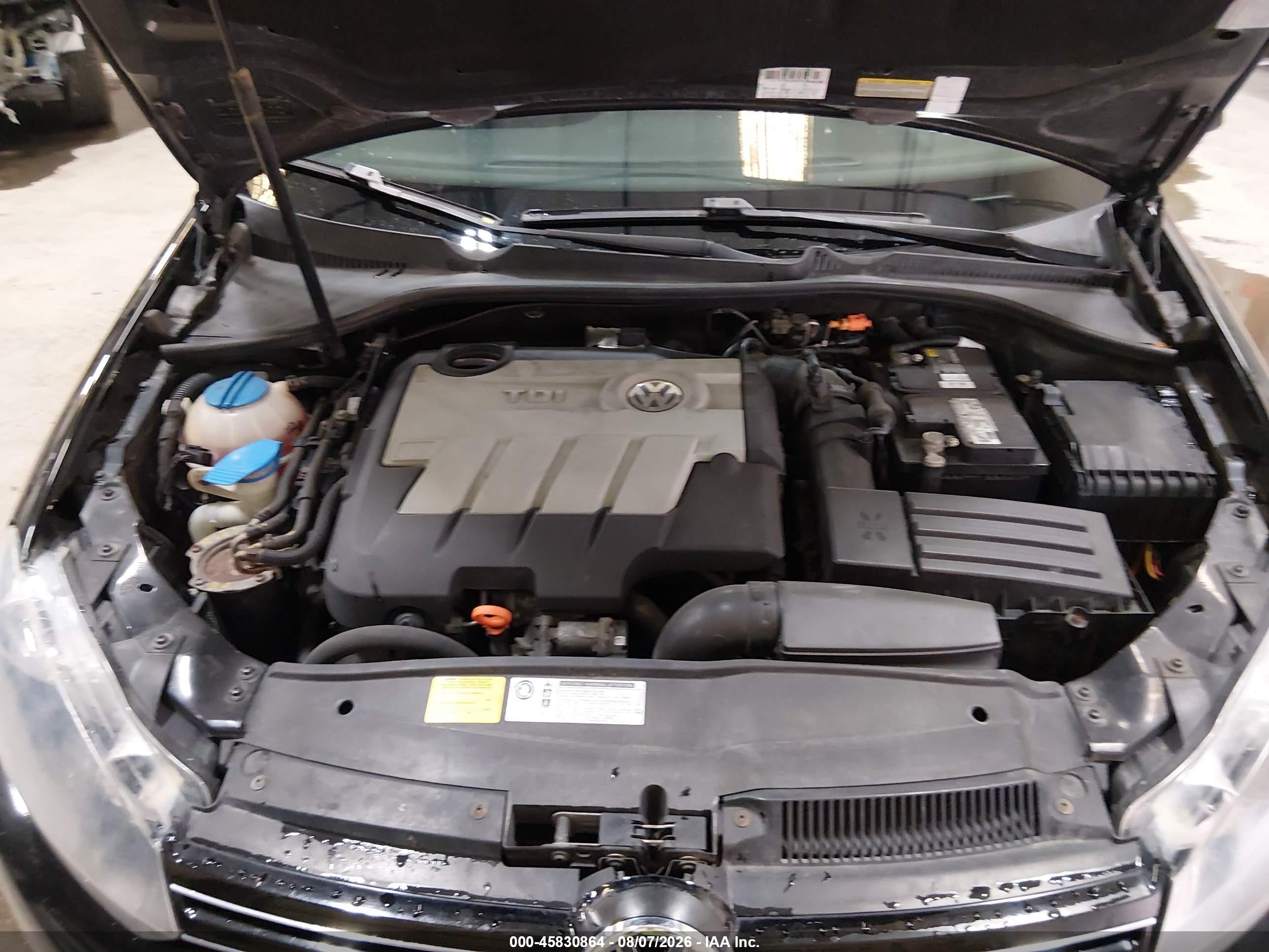 2011 Volkswagen Jetta Sportwagen 2.0l Tdi Black vin: 3VWML7AJ2BM683812