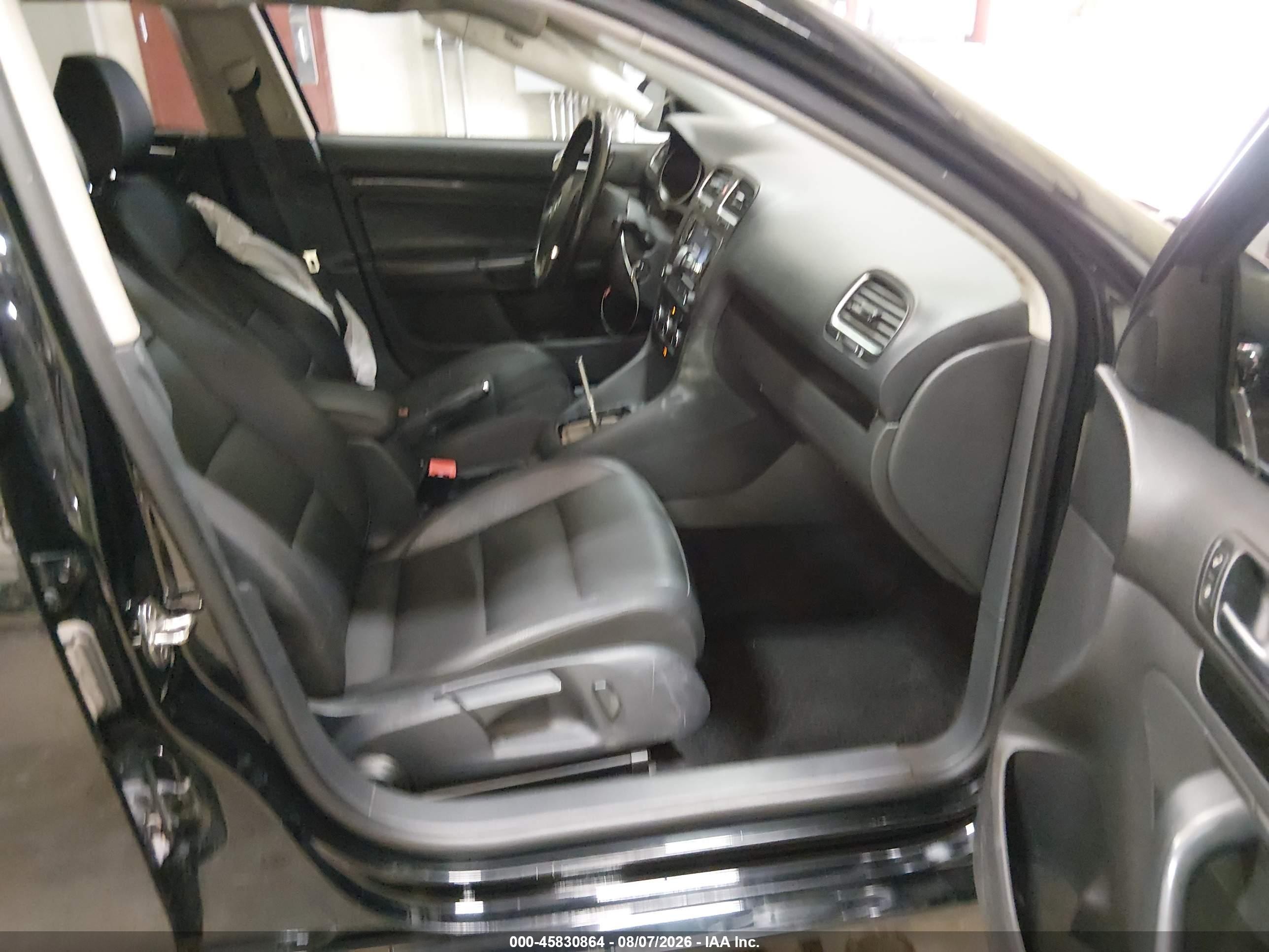 2011 Volkswagen Jetta Sportwagen 2.0l Tdi Black vin: 3VWML7AJ2BM683812