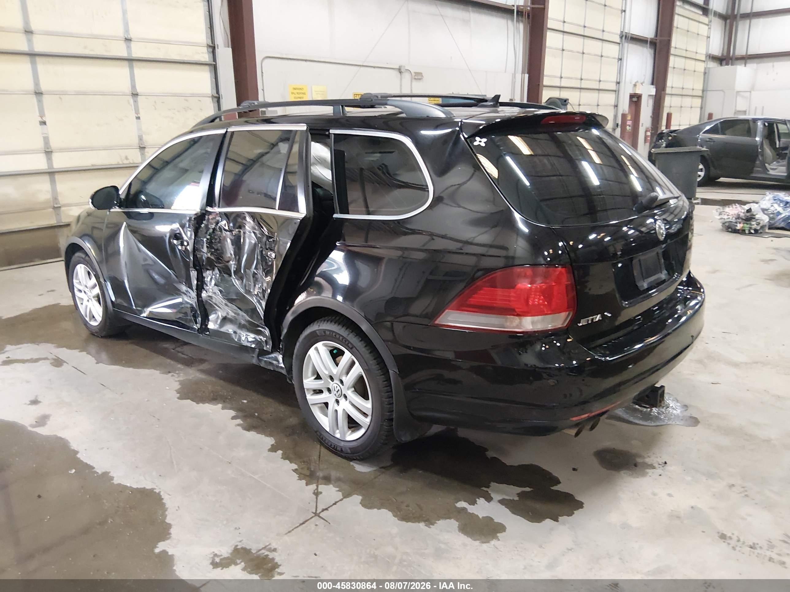 2011 Volkswagen Jetta Sportwagen 2.0l Tdi Black vin: 3VWML7AJ2BM683812