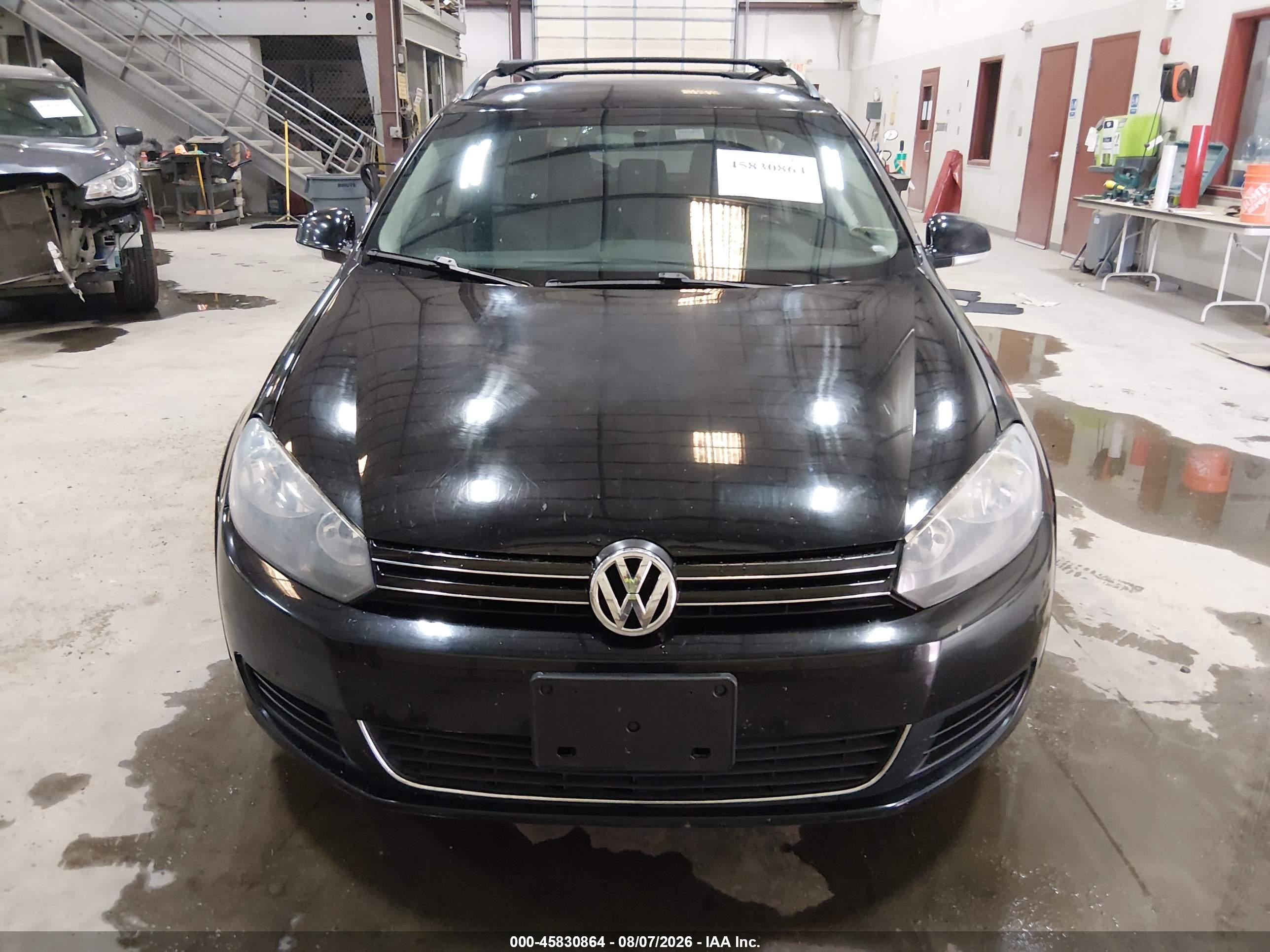 2011 Volkswagen Jetta Sportwagen 2.0l Tdi Black vin: 3VWML7AJ2BM683812