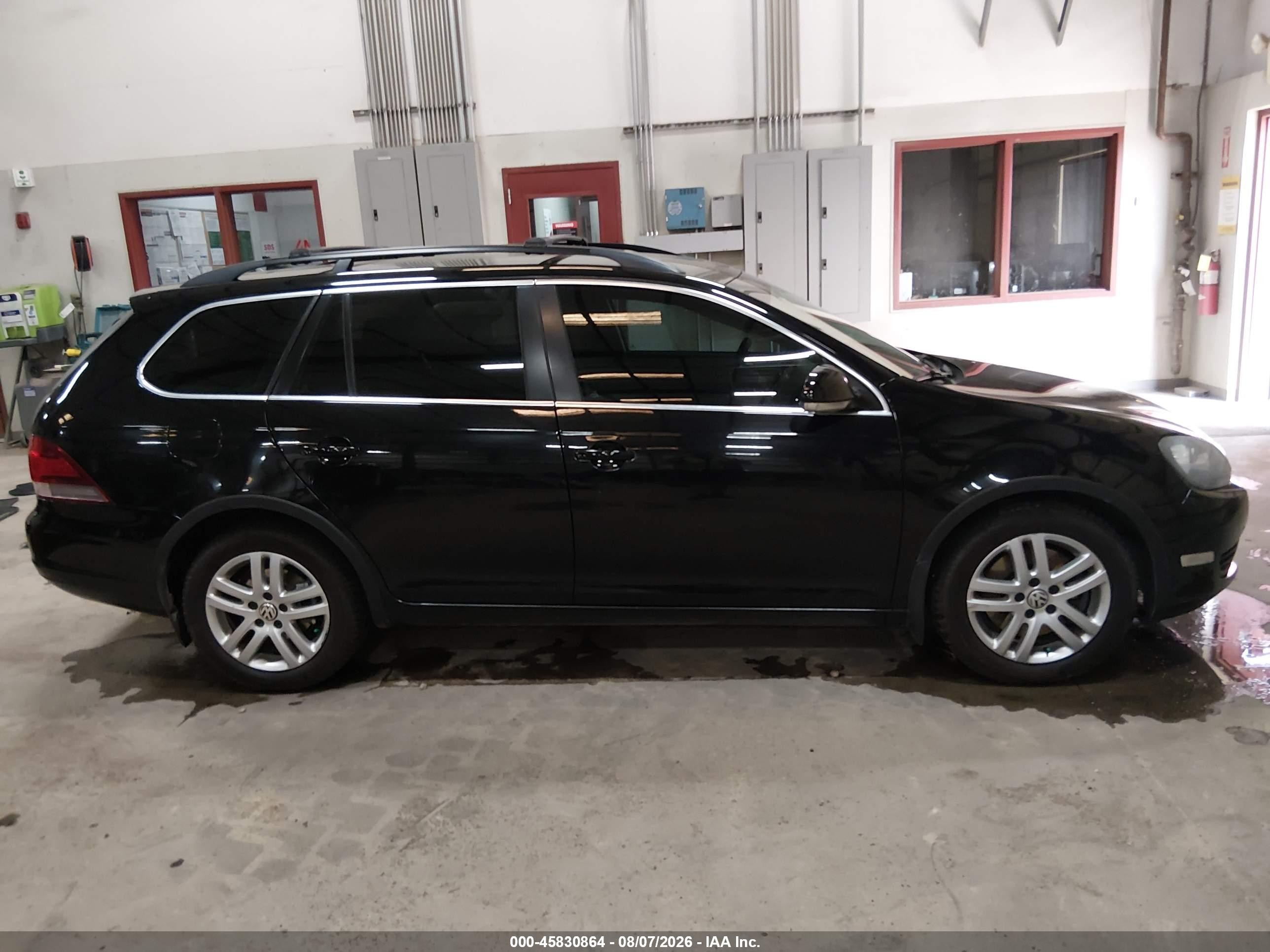 2011 Volkswagen Jetta Sportwagen 2.0l Tdi Black vin: 3VWML7AJ2BM683812