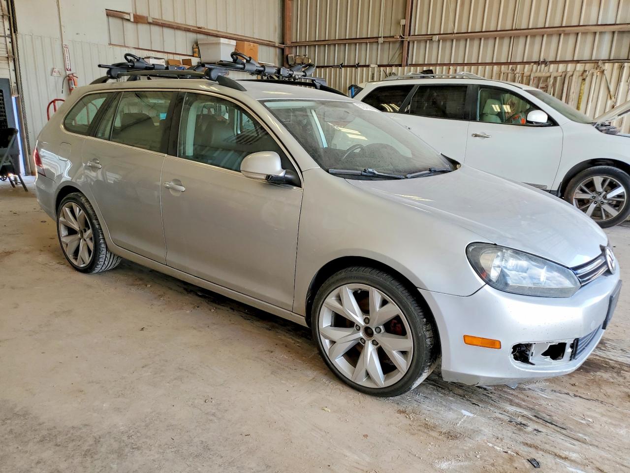 2012 Volkswagen Jetta Tdi Silver vin: 3VWML7AJ2CM604205