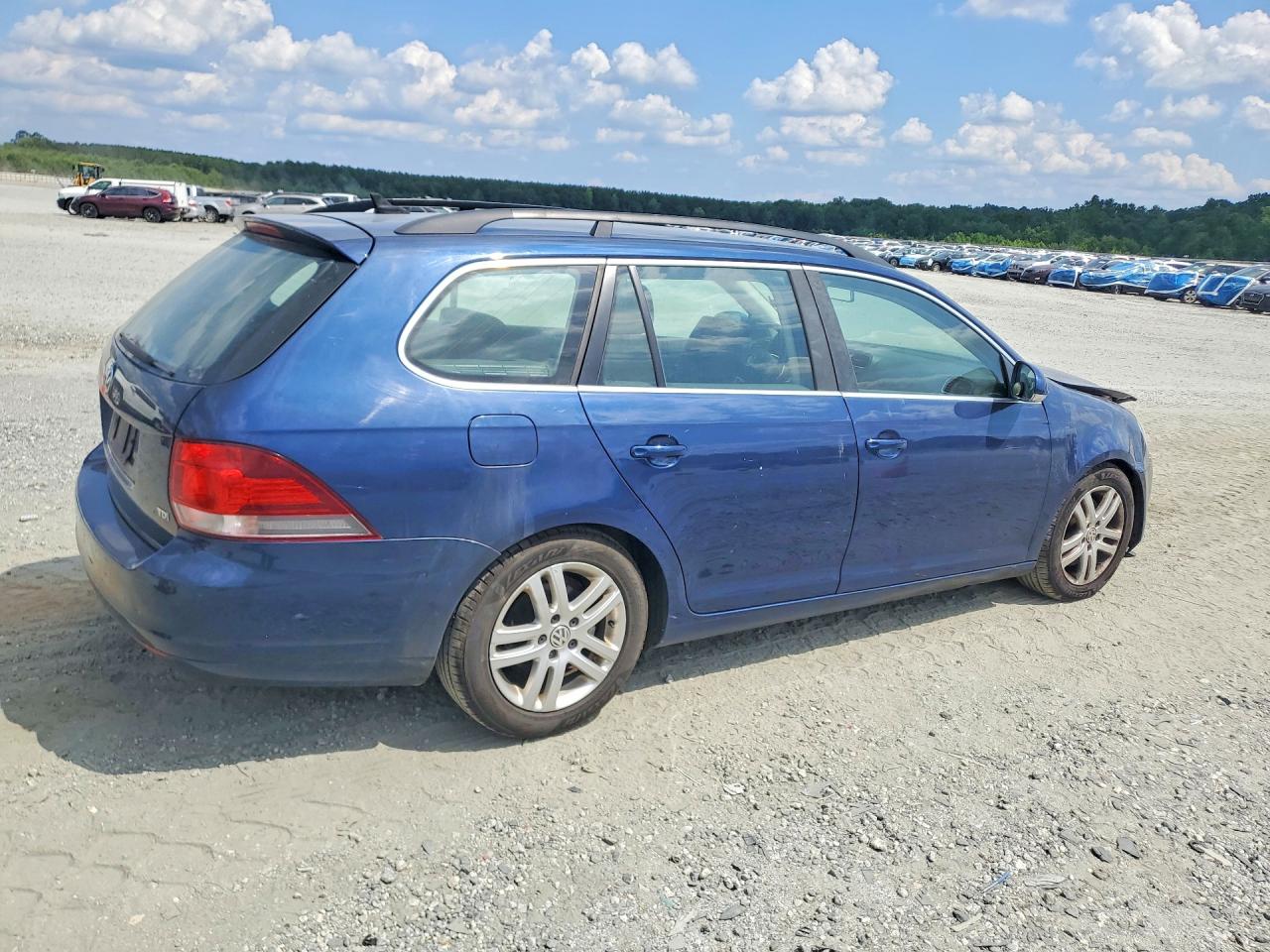 2013 Volkswagen Jetta Tdi Blue vin: 3VWML7AJ2DM649811