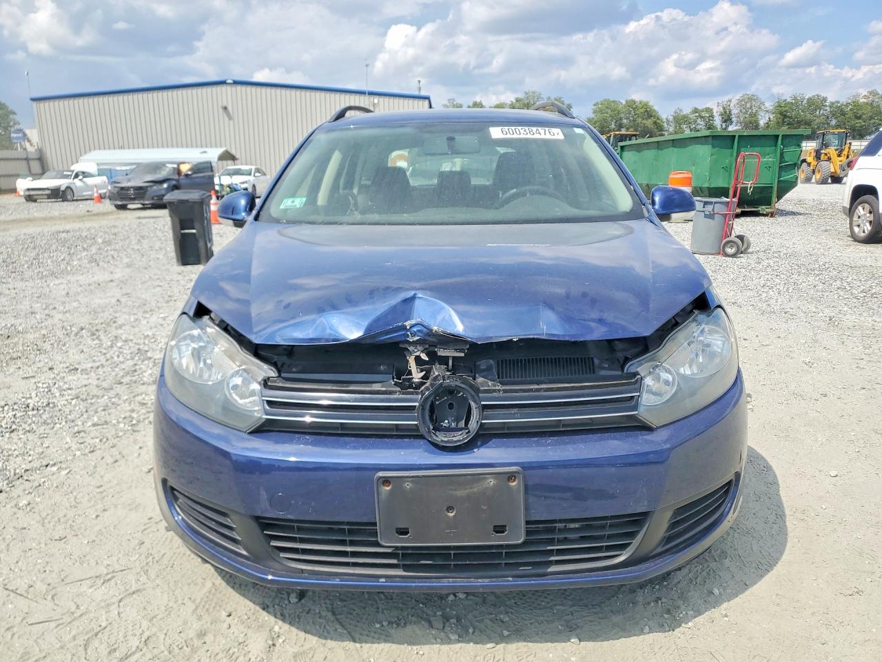 2013 Volkswagen Jetta Tdi Blue vin: 3VWML7AJ2DM649811