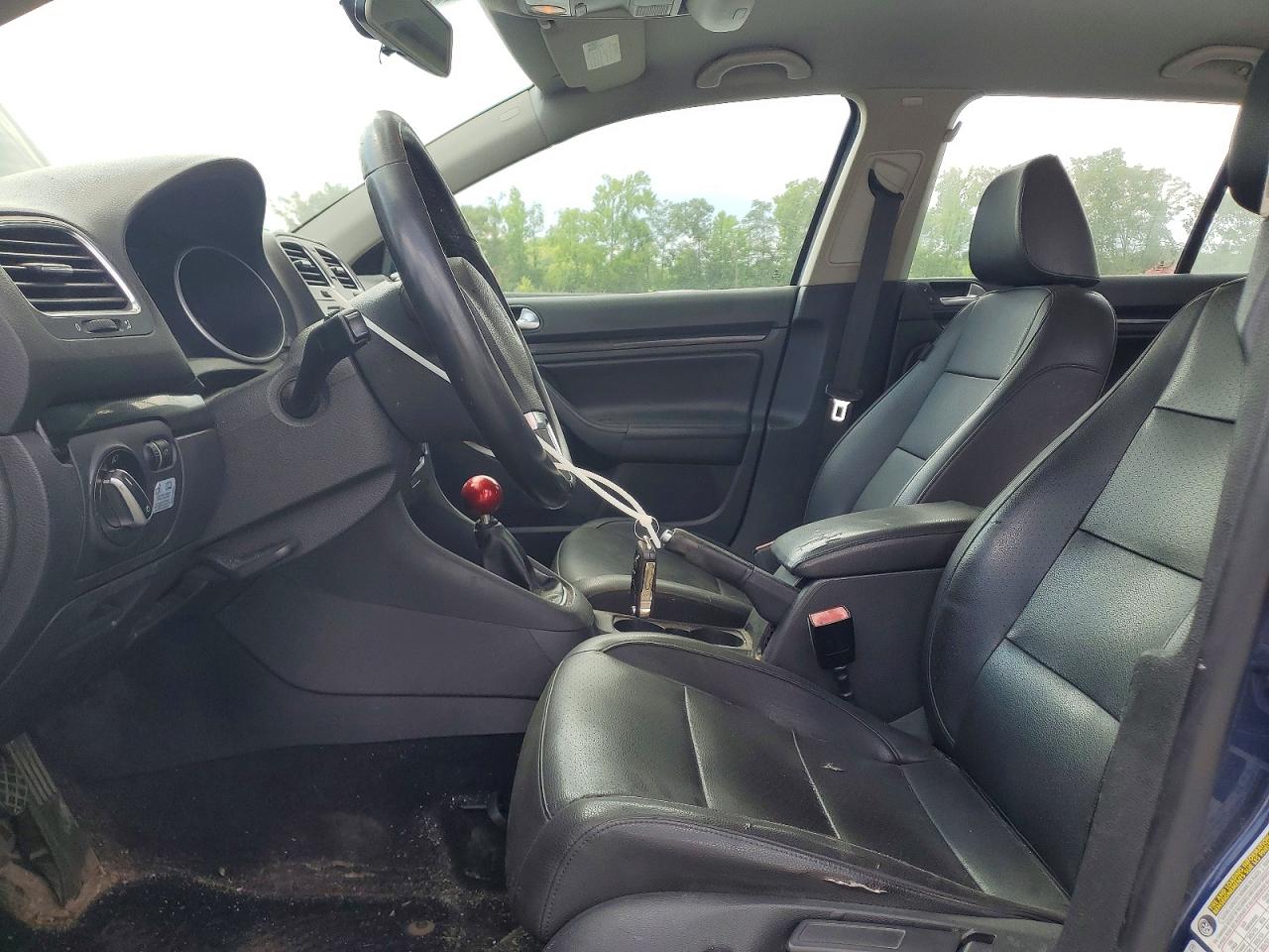 2013 Volkswagen Jetta Tdi Blue vin: 3VWML7AJ2DM649811