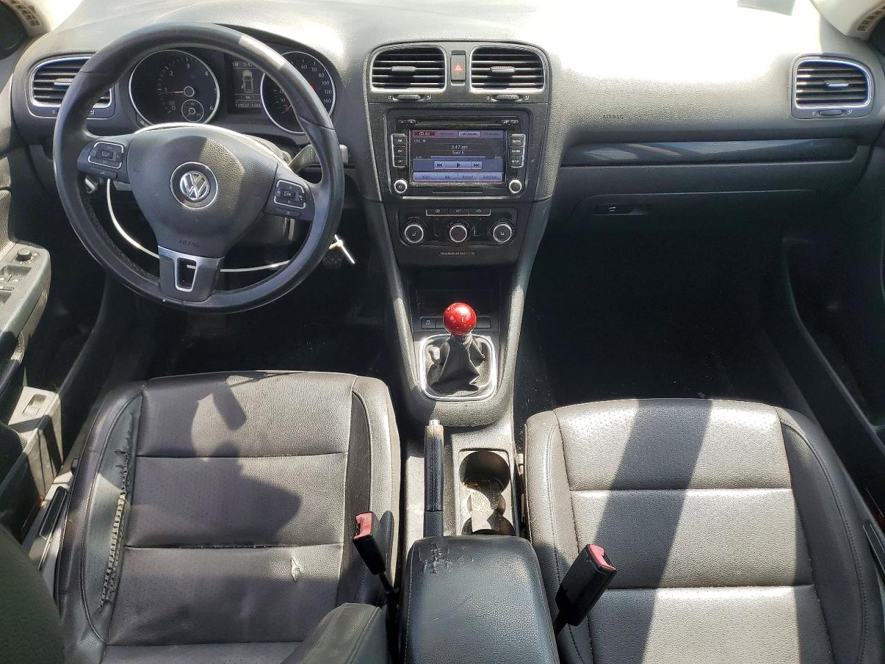 2013 Volkswagen Jetta Tdi Blue vin: 3VWML7AJ2DM649811