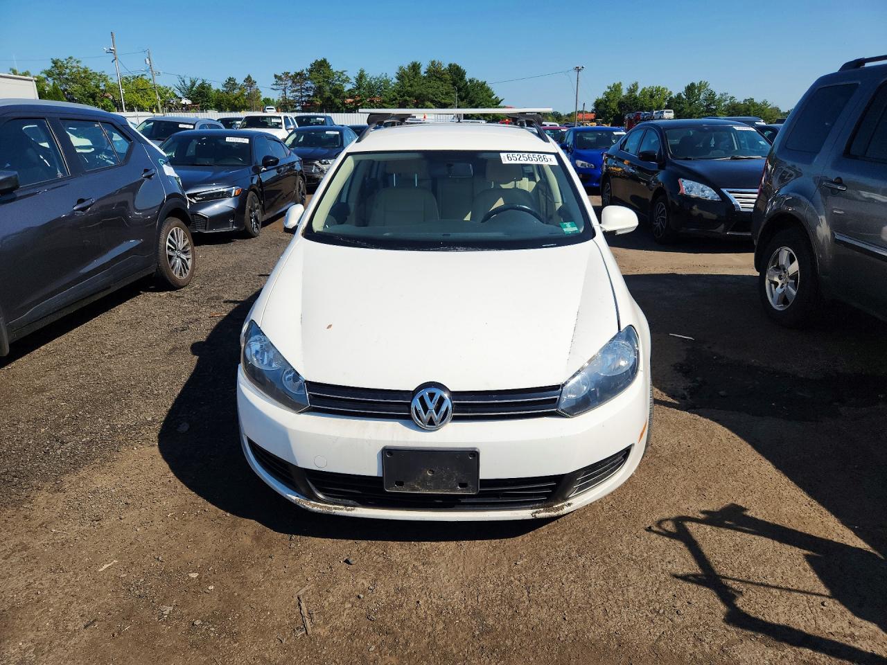2013 Volkswagen Jetta Tdi White vin: 3VWML7AJ2DM661103
