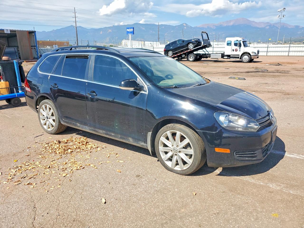 2012 Volkswagen Jetta Tdi Черный vin: 3VWML7AJ4CM659061
